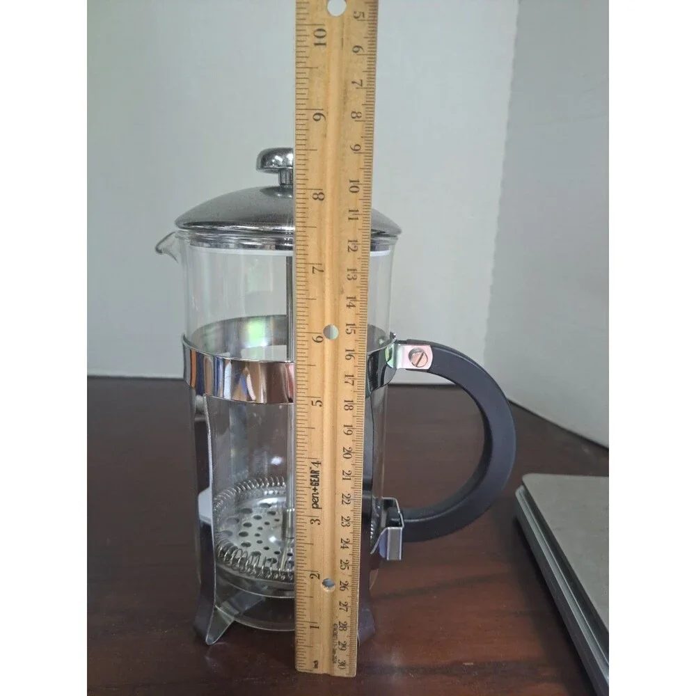 BruUsa FP914 French Press Coffee Maker 8cup